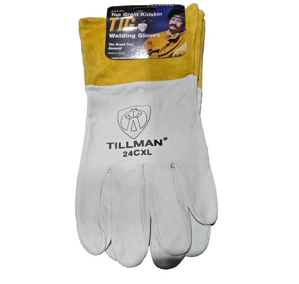 New Tillman Top Grain Kidskin Tig Welding Gloves, 24CXL - Image 1 of 1
