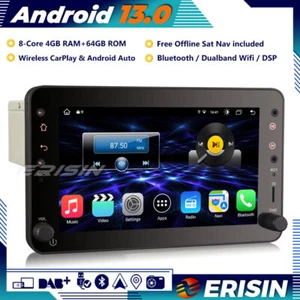 8-Kern Android 13 Autoradio Navi DAB+ für Alfa Romeo Spider 159 Sportwagon Brera - Bild 1 von 20