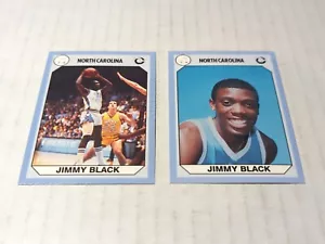 2 Different JIMMY BLACK North Carolina Tar Heels Cards! UNC! Bronx, NY - Picture 1 of 1