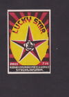 Ancienne Étiquette  Allumettes Inde  Bn30335 Lucky Star