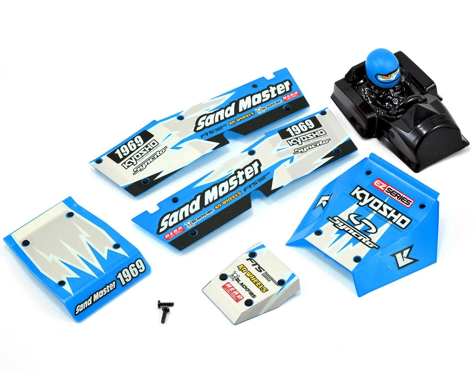 Ez005bl - Kyosho Karosserieteile # blau