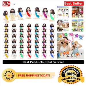 Miniature Jesus Figures - 50 Durable Rubber Easter Gifts and Decor - Picture 1 of 8