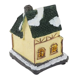 B Christmas Village House Vintage Exquisite Landscaping LED Lighted Christm DW - Picture 1 of 12