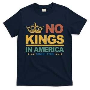 Camiseta No Kings In America Vintage Democracy - Imagen 1 de 1