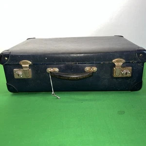 VINTAGE Blue Globe Trotter Hartschalenkoffer 45 x 30 x 15 cm  - Bild 1 von 14