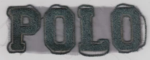 Vintage POLO Kettengenäht Stickerei Branding Patch Logo Trainingsjacke Sport - Bild 1 von 2
