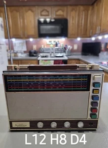 Radio Longines Symphonette Golden Globemaster 5000 AM/FM Shortwave Radio WORKS - Picture 1 of 10