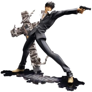 Trigun Badlands Rumble Artfx J Statue 1/8 Nicholas D. Wolfwood Renewal Pack V - Imagen 1 de 19
