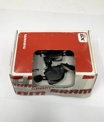 SRAM X9 3 x 9 Speed Trigger Shifters - New - Image 1 of 4