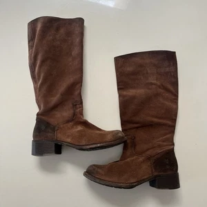 Frye braune hohe Stiefel Größe 10 - Bild 1 von 8
