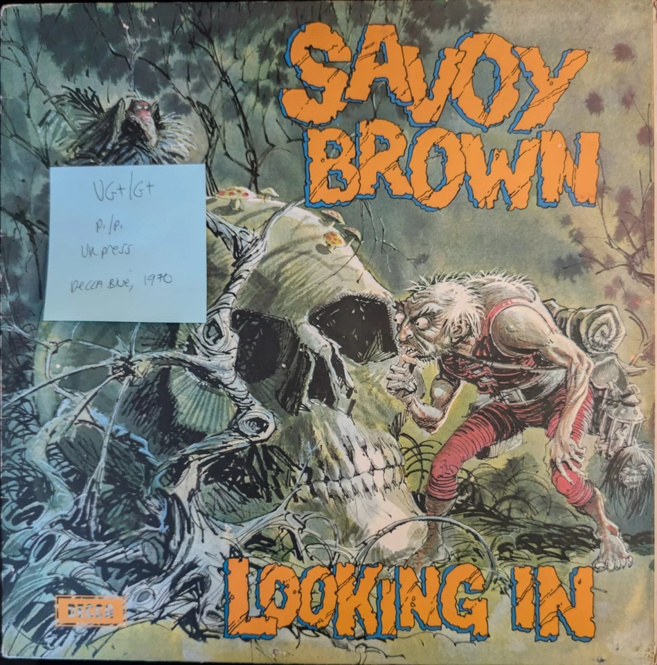 Savoy Brown Looking In Vinyl Record VG+/G+ SKL 5066 1970 Foto 1 de 2