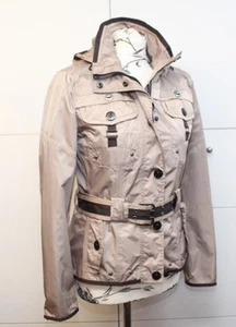 WELLENSTEYN " Chocolate " Gr.S Helle Damen Funktionsjacke * Kapuze * 2 Wege RV - Bild 1 von 13