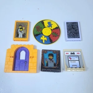Lego Harry Potter mixed lot of 6 vintage decorated pieces. - Picture 1 of 2