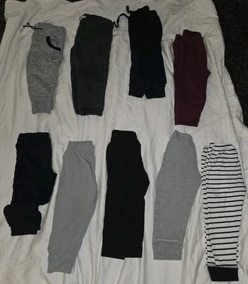 Lot Of 9 Boys Pants Size 2t Sweatpants Athletic Fall & Winter  - Image 1 of 4