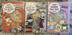 Jay Ward DVD’s Best Of Dudley Do-Right, Fractured Fairy Tales, Boris and Natasha - Picture 1 of 2
