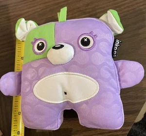Inkoos ~ Mini Plush Purple Dog No Marker ~ Draw Wash Redo ~ Machine Washable 5” - Picture 1 of 5