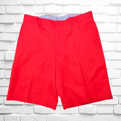 Louis Raphael Golf Shorts Mens 34 Orangish Red EUC - Image 1 of 4