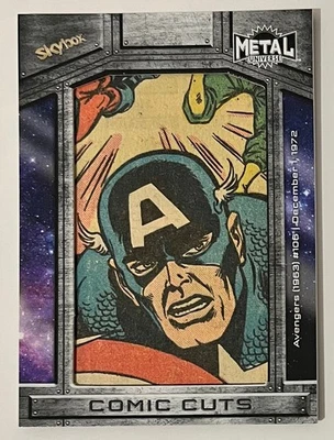 MARVEL COMIC CUT - 2023 - METAL UNIVERSE AVENGERS - CC-AV22 - 62/65 - AV #106 - Image 1 of 4
