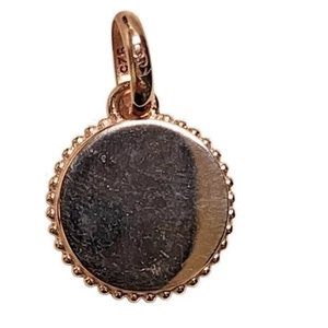 LINKS OF LONDON Sterling Silver Gold Plated Narrative Mini Disc Charm New - Picture 1 of 6