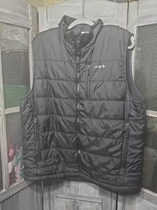 Men's Solaris Black Full Zip Puffer Vest , Sz Xl - Picture 1 of 4