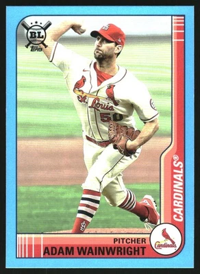 2021 Topps Big League Blue #33 Adam Wainwright - BB - Image 1 of 2