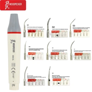 Puntas de escalado escalador ultrasónico dental pájaro carpintero HW-5L pieza de mano LED EMS G1-G8 - Imagen 1 de 45