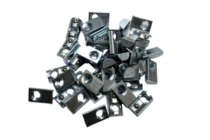 41 Stk.  1/4-20 Stahlrolle in T-Mutter mit Kugelfeder - Bild 1 von 3