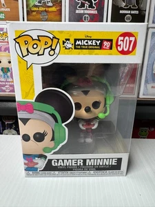 Funko Pop! Gamer Minnie #507 Disney Mickey & Friends Vaulted Collectible - Picture 1 of 6