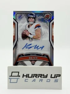 2025 Topps Resurgence Bo Nix AUTO Rookie RC Refractor #RRS-BN - Bild 1 von 10