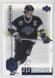 1999 Upper Deck Living Legend Year of the Great One /1999 Wayne Gretzky #24 HOF