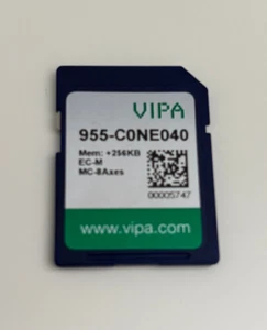 VIPA Set Card 032 EtherCAT +256KB +8axis for SLIO CPU 955-C0NE040 - Bild 1 von 1