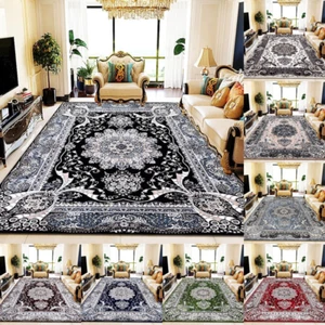 Luxury Large Traditional Area Rug Non-Slip Carpet for Living Room Bedroom Runner - Picture 1 of 55