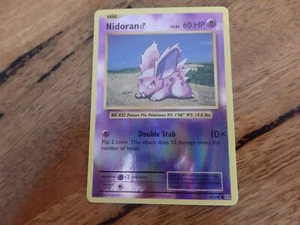 Pokémon Nidoran Reverse Holo 43/108 XY Evolutions - Picture 1 of 2