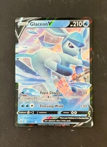 Pokémon TCG Glaceon V Crown Zenith 038/159 Holo Ultra Rare - Picture 1 of 2