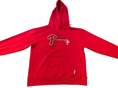 Sudadera Philadelphia Phillies MLB 2011 Playoffs Majestuosa Grande Gráfica Roja Foto 1 de 4