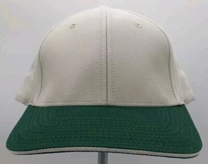 Nuevo sombrero beige y verde sin marca OSFA gorra para adultos - Imagen 1 de 5