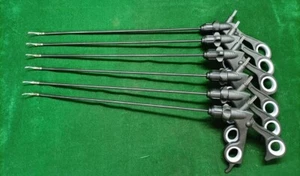 6pc Laparoscopic Bipolar Sealer Cutter Silver Jaw 5mmx330mm Reusable Instruments - Picture 1 of 12