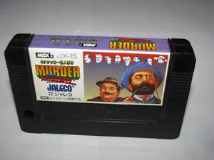 Asesinato en el Mississippi (Jaleco, 1987) MSX 2/2+ importación de Japón vendedor de EE. UU. - Imagen 1 de 4