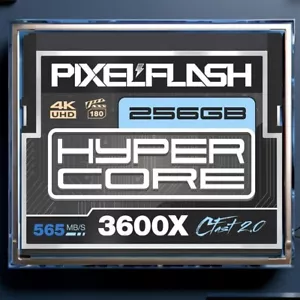 256GB PixelFlash Premium Cfast 2.0 Memory Card 3600X for Canon, Blackmagic +More - Picture 1 of 11