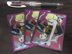 3 sheets Pokemon card Deck Shield set Elesa 2011 sleeve Japanese - Picture 1 of 2