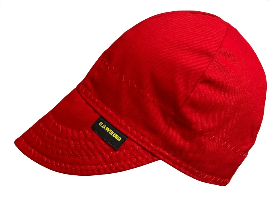 NWT US Welder Reversible Welding Cap Hats Best Comeaux Supply Solid 100% Cotton - Image 1 of 1