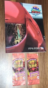 Indy 200 Tickets Offizielles Programm Walt Disney World 1996 27. Januar + Magazin - Bild 1 von 5