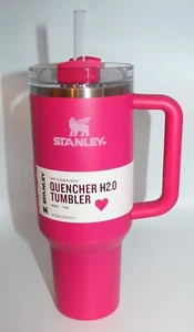 Valentines Stanley 40 oz Stainless Steel FlowState Quencher Tumbler PINK Target - Picture 1 of 3
