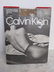 Calvin Klein Vintage 1990 Pantyhose Pebble Size A - Picture 1 of 3