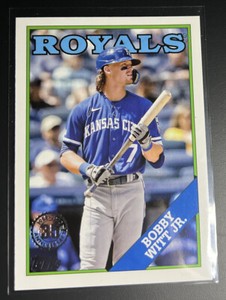2023 Topps Series 1 - BOBBY WITT JR. #T88-90 - Topps 35th Anniversary (1988)