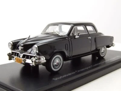 Studebaker Champion Custom 2-door Sedan 1952 schwarz Modellauto 1:43 Neo Scale - Bild 1 von 4