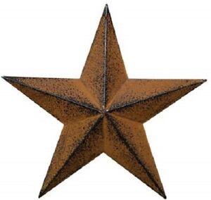 Distressed Country Metal Barn Star Primitive Wall Décor 4th of July Decoration