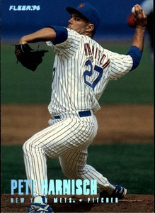 1996 (METS) Fleer Update Tiffany #U157 Pete Harnisch
