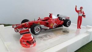 F1  FERRARI 2006 BRAZIL 248F1 SCHUMACHER 1/18 HOT WHEELS J2996 formule 1 voiture - Imagen 1 de 11