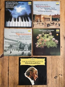 KEMPF BEETHOVEN SCHUBERT BACH GLUCK KLASSIK SAMMLUNG 5x DG LP SCHALLPLATTEN - Picture 1 of 15
